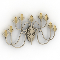 3D Sconce preview