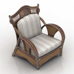 3D Armchair preview