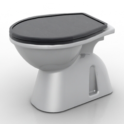 lavatory pan riva vitra 3D Model Preview #22f4764b