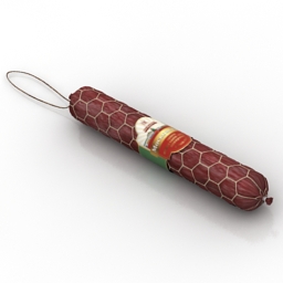 3D Sausage preview