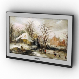 tv set 3D Model Preview #480bb09c