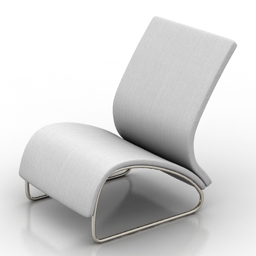 3D Armchair preview