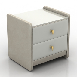 3D Bedside table preview