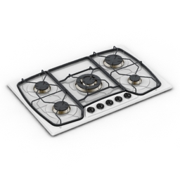 gas stove hardi 3D Model Preview #6fa9d948