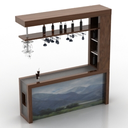 rack bar 3D Model Preview #b3af2ca8