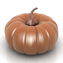 3D Pumpkin preview
