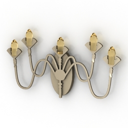 3D Sconce preview