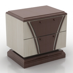 3D Bedside table preview