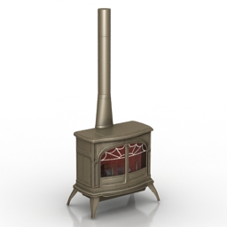 3D Fireplace preview
