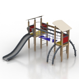slide lappset 3D Model Preview #6722e622