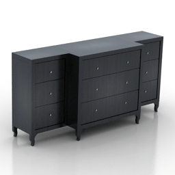 locker baker barbara barry 4303 3D Model Preview #981ee956