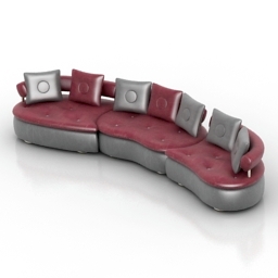sofa albert&shtein rafael 3D Model Preview #128d1c6b
