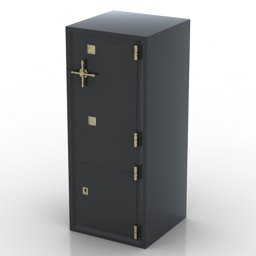 safe 3D Model Preview #f3432e01