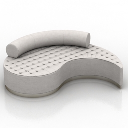 sofa marilen capitonne 3D Model Preview #bef80baa