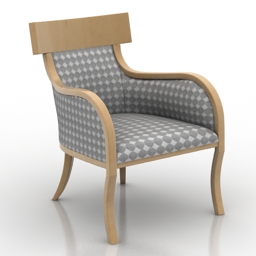 3D Armchair preview