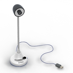 webcam camera a4tech pks-730g web 3D Model Preview #01f362aa