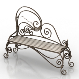 bench 3D Model Preview #17705ad5