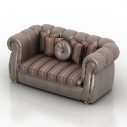 sofa ravasi salotti grace 3D Model Preview #e5647b5a