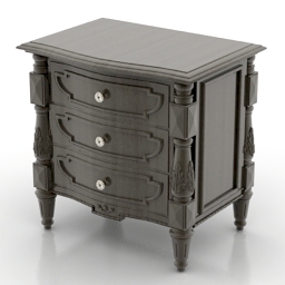 3D Bedside table preview