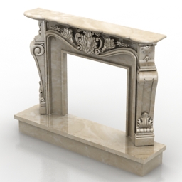 3D Fireplace preview