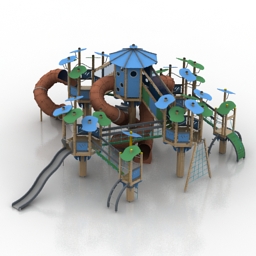 playground lappset 120950 3D Model Preview #128f9400