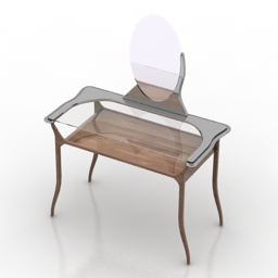 dressing table mirror cheval 235 3D Model Preview #341ca1ce