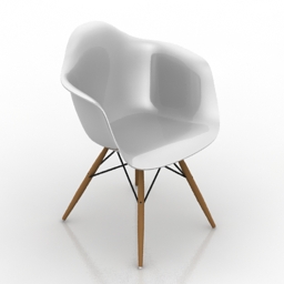 3D Armchair preview