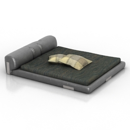 bed 3D Model Preview #30732d61