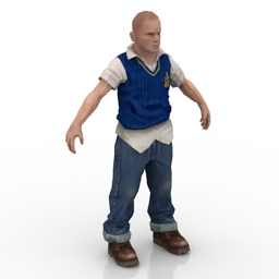 3D Man preview