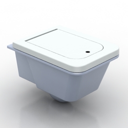 3D Lavatory pan preview