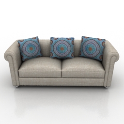 sofa 3D Model Preview #fcc7c136