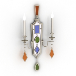 3D Sconce preview