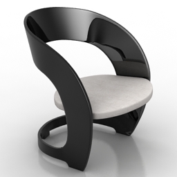 3D Armchair preview