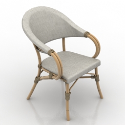3D Armchair preview