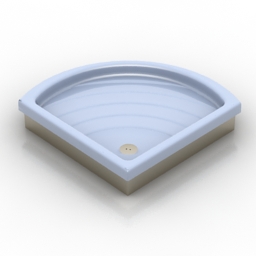 shower tray ravak 3D Model Preview #e5ec3007