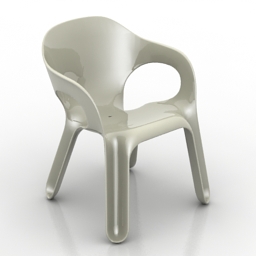 3D Armchair preview