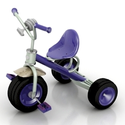 tricycle 3D Model Preview #af3034f7