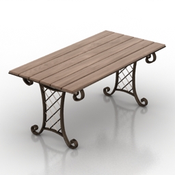 3D Bench preview