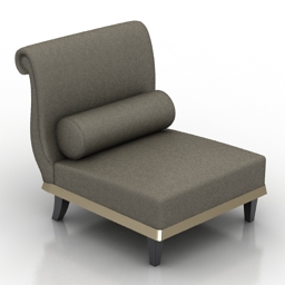 3D Armchair preview