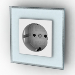 3D Wall outlet preview