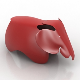 chair eames elephant 3D Model Preview #69b0a93a