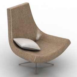 armchair doimo isola 3D Model Preview #cf77a1af