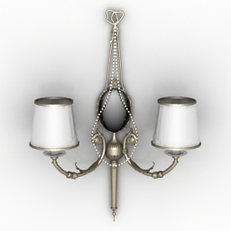 3D Sconce preview