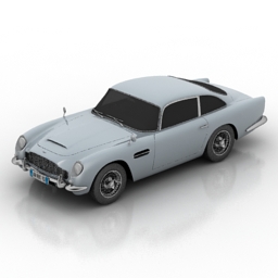 car aston martin db5 1963 3D Model Preview #315d6747