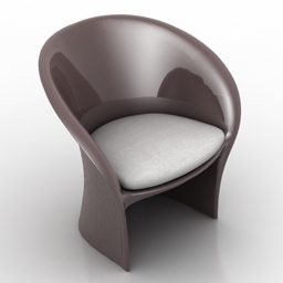 3D Armchair preview