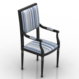 3D Armchair preview