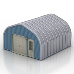 hangar building 3D Model Preview #063fb88e
