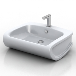 sink hidra hi line hi19 3D Model Preview #7edf0ed6