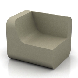3D Armchair preview
