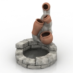 fountain 3D Model Preview #bb877e5d